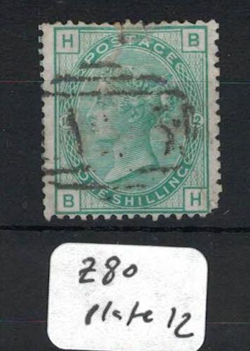 Malta GB Used Abroad SG Z80 Plate 12 VFU (12dru)