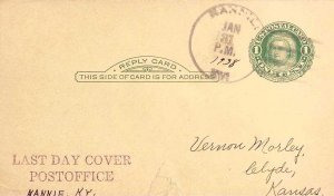 United States Kentucky Nannie 1938 4c-bar  1905-1938  Postal Card  Small crea...