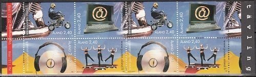 aland scott no 143a  mnh complete booklet