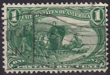 US #285 F-VF Used CV $7.00 (A19535)