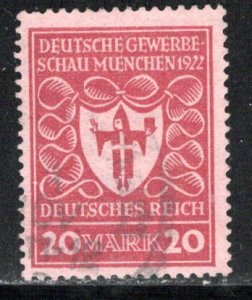 Germany Reich Scott # 217, used, exp.h/s, Mi# 204a