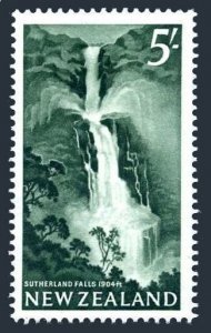 New Zealand 350, MNH. Michel 410. Definitive 1960. Sutherland Falls.