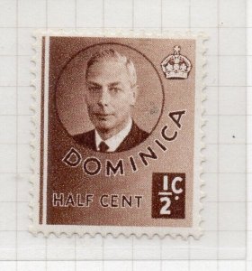 Dominica 1950 Early Issue Fine Mint Hinged 1/2. NW-95239