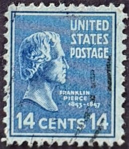 US stamp #819 used