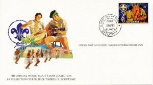 SCOUTING IN AITUTAKI 1983  FDC1734