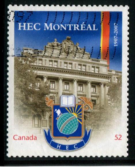 2209 Canada 52c HEC Montreal, used