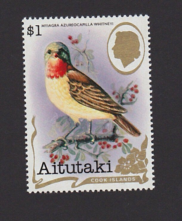 Aitutaki Cook Islands 246A VF MNH $1 Birds