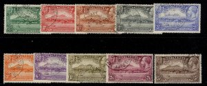 Montserrat GV SG84-93, 1932 Jubilee Of Settlement Set, Finely Minted. Cat £400.-