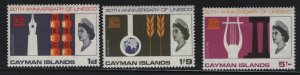 CAYMAN ISLANDS   186-188   MNH  SET