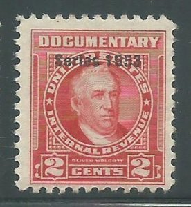 R621 Mint  Documentary