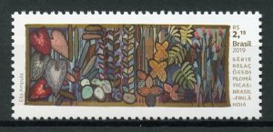 Brazil Art Stamps 2019 MNH Diplomatic Relations with Finland 1v Set