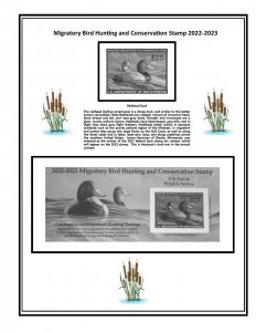 Mac's RW89 2022-2023 U.S. Federal Duck Stamp Album Supplement 