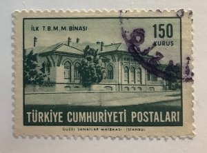 Turkey 1963 Scott 1577 used - 150k, National Museum, Ankara