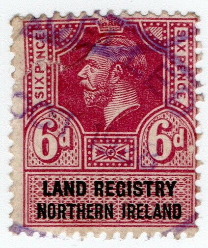 (I.B) George V Revenue : Land Registry (Northern Ireland) 6d