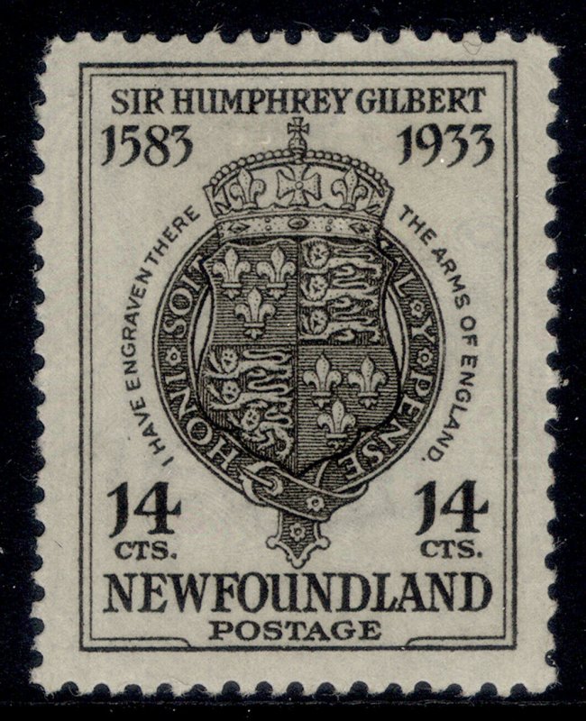 CANADA - Newfoundland GV SG245, 14c grey-black, M MINT. Cat £22.