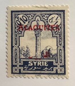 Alaouites 1925 Scott 25 MH - 0.10 pia,  Syrian Postage Stamps Overprinted