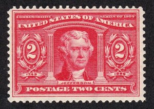 US 324 2c Lousiana Purchase F-VF OG NH SCV $70 (L2004)