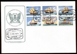 Sao Tome et Principe 1979 History of Navigation FDC