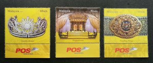 *FREE SHIP Royal Institution Malaysia 2011 Headgear Culture (stamp logo) MNH