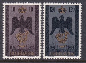 Liechtenstein 301-302 MNH VF