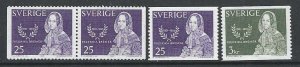 Sweden  Scott  686-688  MNH  Complete