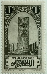 AlexStamps FRENCH OFFICES IN MOROCCO #55 VF Mint