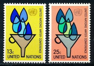 United Nations - New York #283-284  Set of 2 MNH