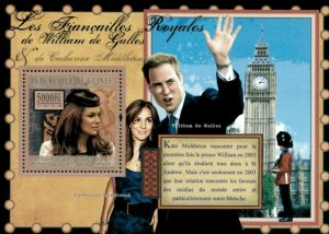 Guinea 2010 - Royal Engagement, Prince William & Kate, Big Ben - S/S - MNH