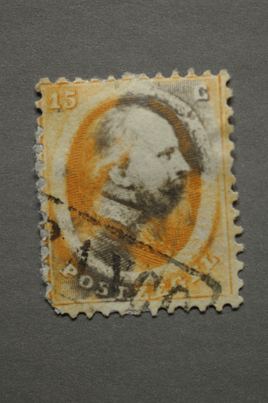 Netherlands #6 10 Cent Orange Used