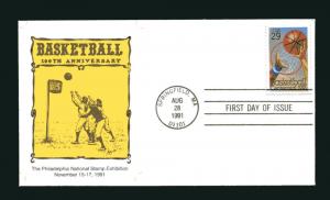 Sc. 2560 Centennial of Basketball FDC - PNSE 2