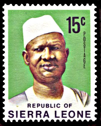 Sierra Leone 428, MNH, President Siaka Stevens