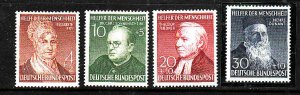 Germany-Sc#B327-30-unused set-#B327-9 have no gum-#B330 has partial hinge remnan