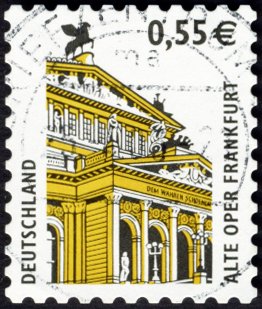 Germany #2214 0,55€ Used (Alte Oper, Frankfurt)