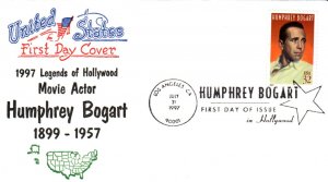 #3152 Humphrey Bogart Artopages FDC