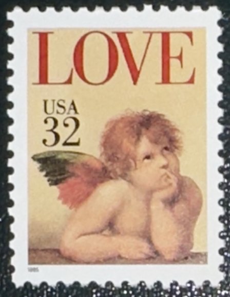 Scott #2957 1995 32¢ Love Cherub MNH OG VF/XF