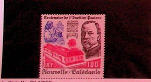 NEW CALEDONIA Sc 601 NH ISSUE OF 1988 - L.PASTEUR