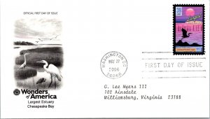 FDC 2006 SC #4072a Chesapeake Bay - Washington DC - Single - J987