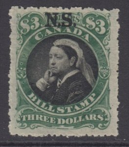 Nova Scotia (Canada Province Revenue), van Dam NSB18a, MLH