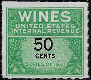United States #RE139 MNH Wine Stamp (NGAI) (a)