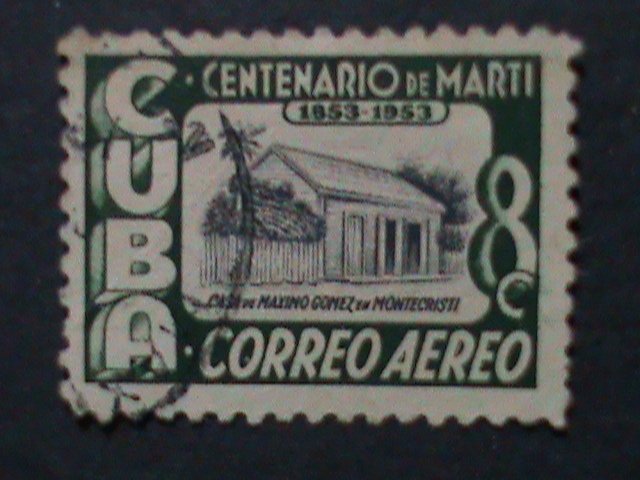 ​CUBA FAMOUS BUILDING IN CUBA STAMP USED- VF WE SHIP TO WORLD WIDE.