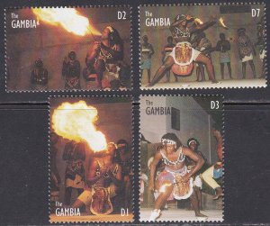 Gambia Sc #1725-28 MNH