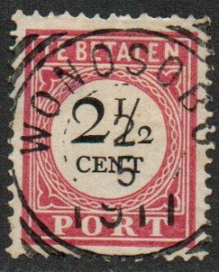 Netherlands Indies Sc #J19 Used