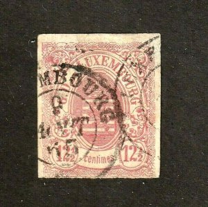 Luxembourg stamp #8, used