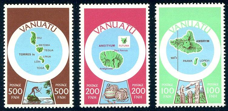 HALF-CAT BRITISH SALE: VANUATU #280-92 Mint NH