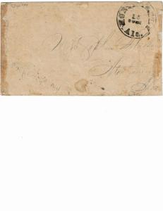 CSA Scott #8 VF-On cover. SCV - $1,500.00