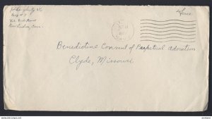 USA NAVAL 1944 SEPT 14 U.S. NAVY > CLYDE MISSOURI - COVER