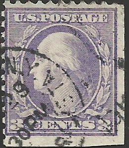 # 502 Used Dark Violet George Washington