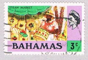 Bahamas Strw Market 3c (AP105204)