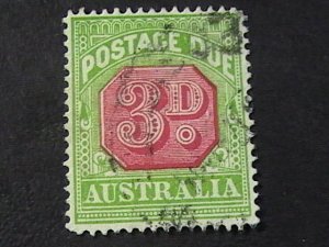 AUSTRALIA # J54-USED---POSTAGE DUE---1922