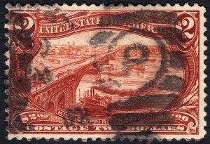 Scott 293, Fresh Deep Color, CV $1,000